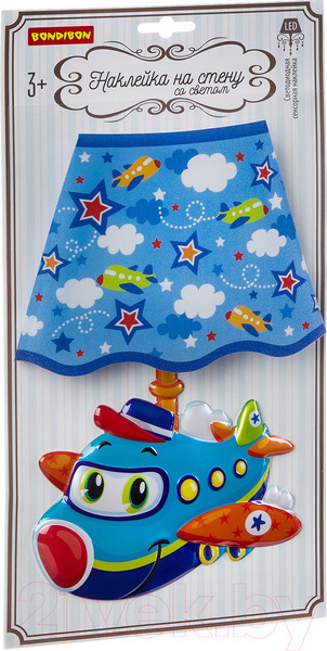 Изображение товара Ночник Bondibon Самолет / ВВ2863