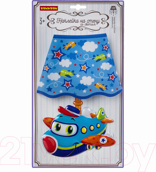 Изображение товара Ночник Bondibon Самолет / ВВ2863