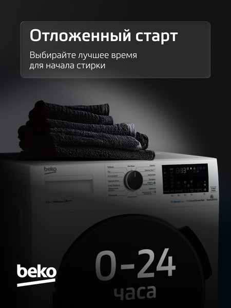 Изображение товара Стиральная машина Beko WSPE6H616W