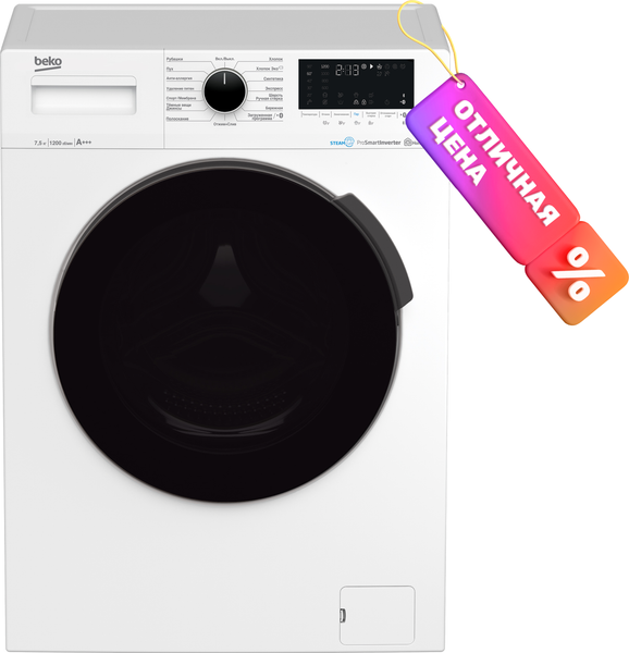 Стиральная машина Beko WSPE7H616W