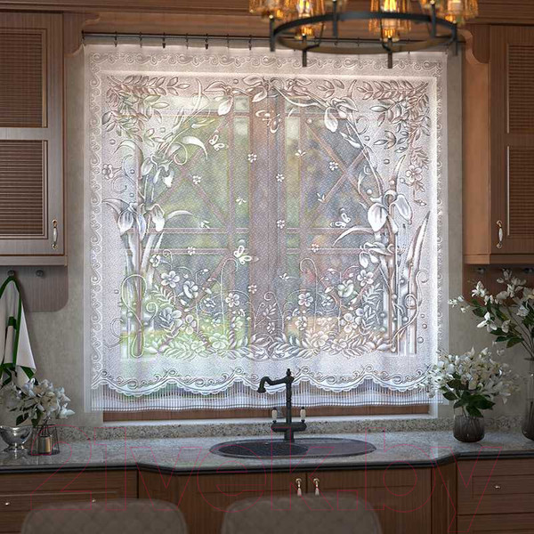 Изображение товара Гардина Лента м187 (170x170, белый)