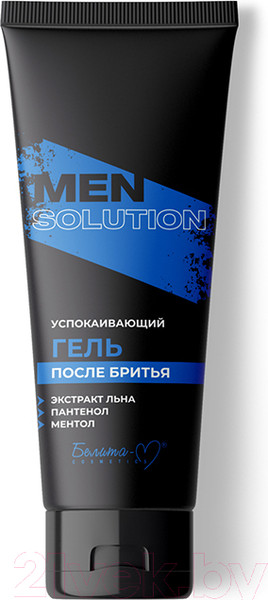 Изображение товара Гель после бритья Белита-М Men Solution Успокаивающий (200г)