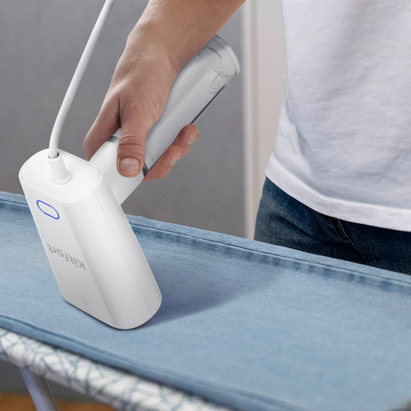 Изображение товара Отпариватель Kitfort KT-9101-1 (белый/фиолетовый)