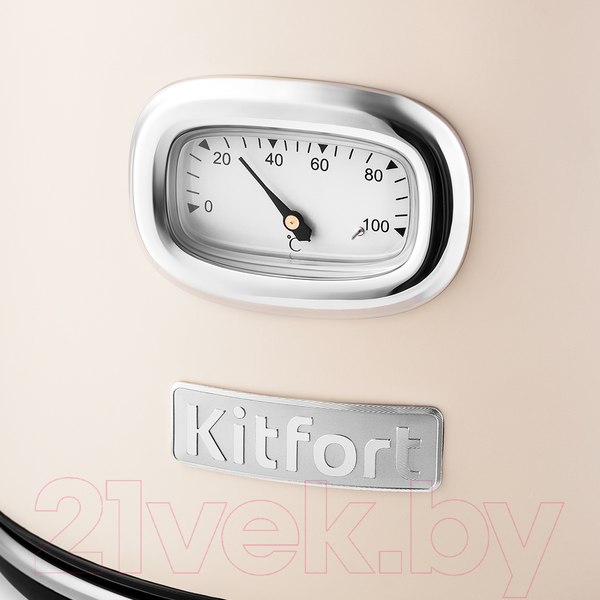 Изображение товара Электрочайник Kitfort KT-6150-1 (бежевый)