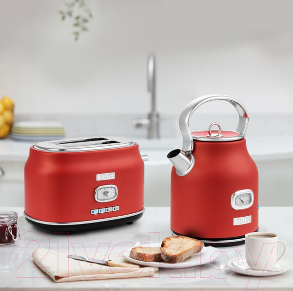 Изображение товара Тостер Kitfort KT-2075-3 (красный)