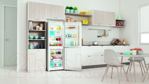 Изображение товара Холодильник с морозильником Indesit ITR 4160 W