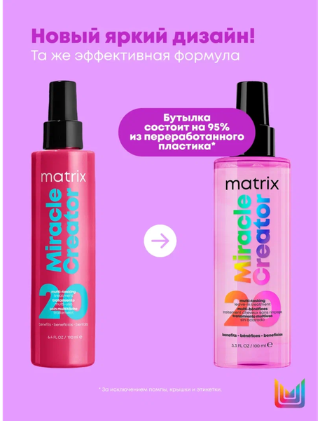 Изображение товара Спрей для волос MATRIX Total Results Miracle Creator многофункциональный  (190мл)