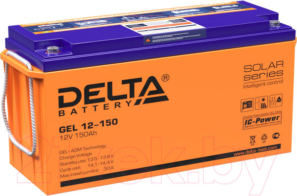 Изображение товара Аккумуляторная батарея DELTA GEL 12-150