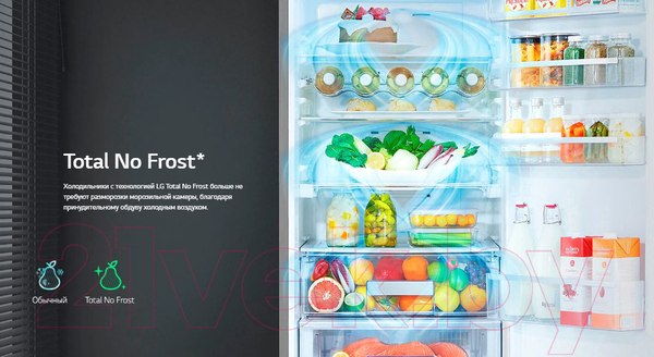 Изображение товара Холодильник с морозильником LG GA-B419SDJL