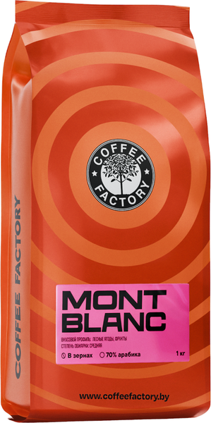 Изображение товара Кофе в зернах Fusion Coffee Монблан (1кг)