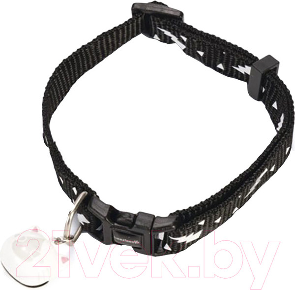 Изображение товара Ошейник Beeztees Thunder / 730507 (нейлоновый, черный)