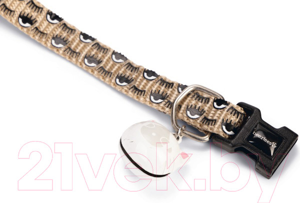 Изображение товара Ошейник Beeztees 730508 (нейлоновый, бежевый)