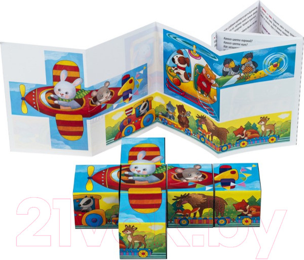 Изображение товара Развивающая игра Айрис-пресс Умные кубики. Шумелки. Чудесное путешествие / 9785811275816