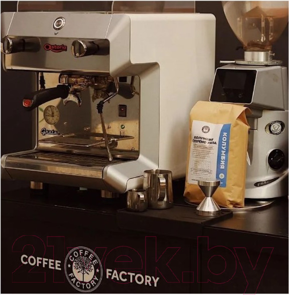 Изображение товара Кофе в зернах Coffee Factory Колумбия Супремо Уила (250г)