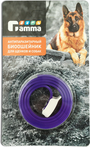 Изображение товара Ошейник от блох Gamma Для собак от внешних паразитов / 12302007