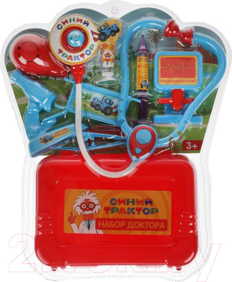 Изображение товара Набор доктора детский Играем вместе Синий трактор / A516-H40011-R