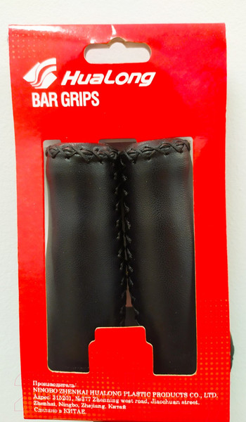 Изображение товара Грипсы для велосипеда Hualong L-135 / HL-G310 (черный)