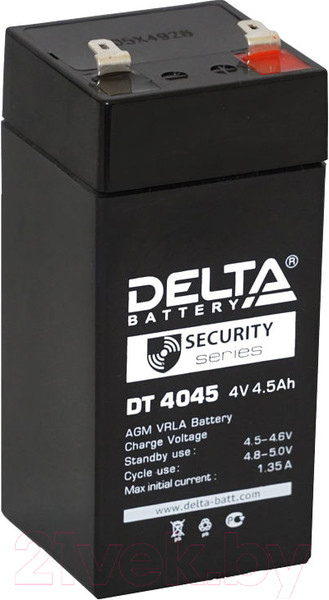 Изображение товара Аккумуляторная батарея DELTA DT 4045 (47мм)
