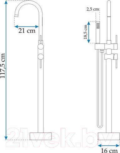 Изображение товара Смеситель REA B1011