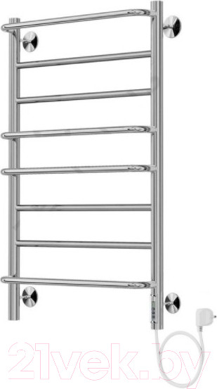 Изображение товара Полотенцесушитель электрический GRANULA Комби 50x80 8 перекладин D32 (терморегулятор с таймером)