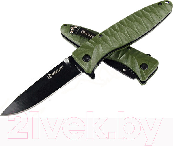 Изображение товара Нож складной GANZO G620g-1 (зеленый)
