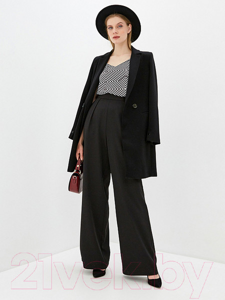 Изображение товара Майка Mark Formelle 112508 (р.164/170-84-90, черно-белая геометрия)