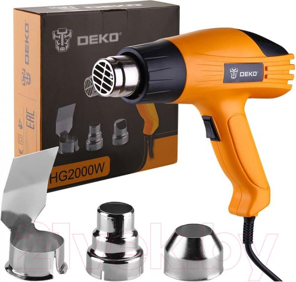 Изображение товара Строительный фен Deko HG2000W / 063-4166