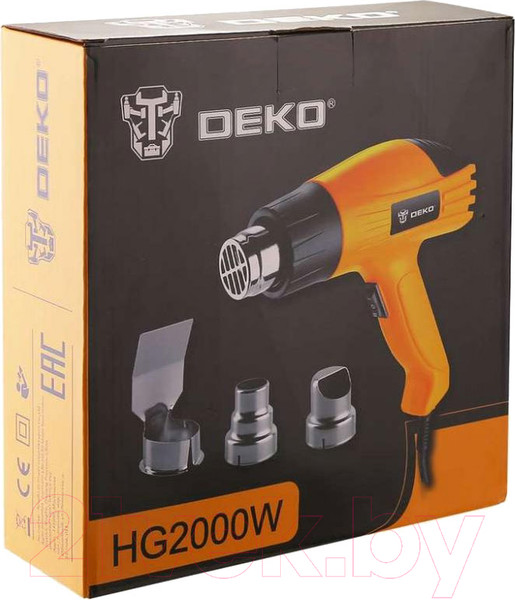 Изображение товара Строительный фен Deko HG2000W / 063-4166