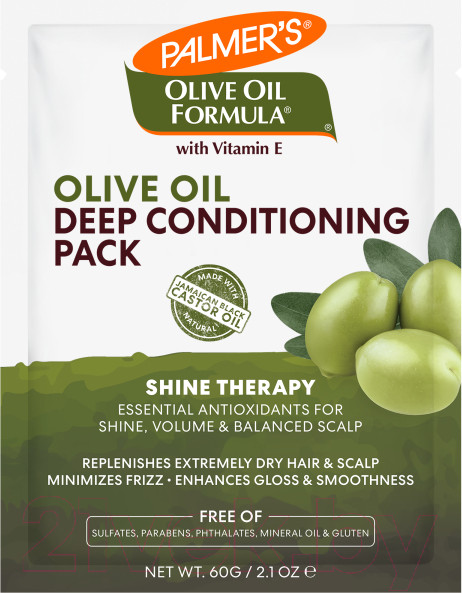 Изображение товара Маска для волос Palmers Питательная с маслом оливы и витамином Е (60г)