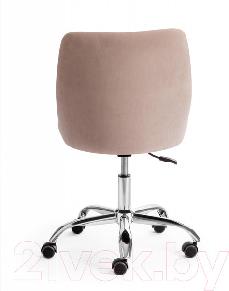 Изображение товара Кресло офисное Tetchair Swan флок (бежевый)