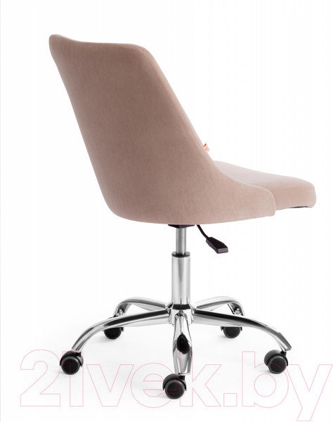 Изображение товара Кресло офисное Tetchair Swan флок (бежевый)