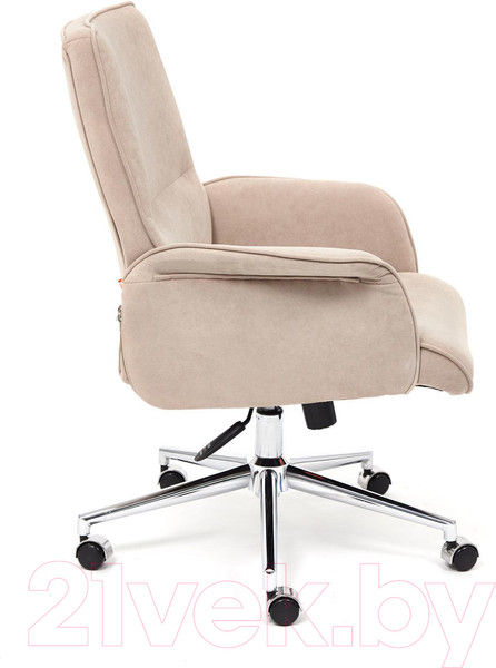 Изображение товара Кресло офисное Tetchair York флок (бежевый)