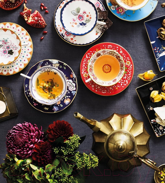 Изображение товара Чашка с блюдцем Wedgwood Wonderlust Crimson Orient / 40024021