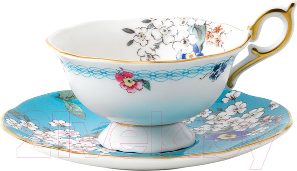 Изображение товара Чашка с блюдцем Wedgwood Wonderlust Apple Blossom / 40024024