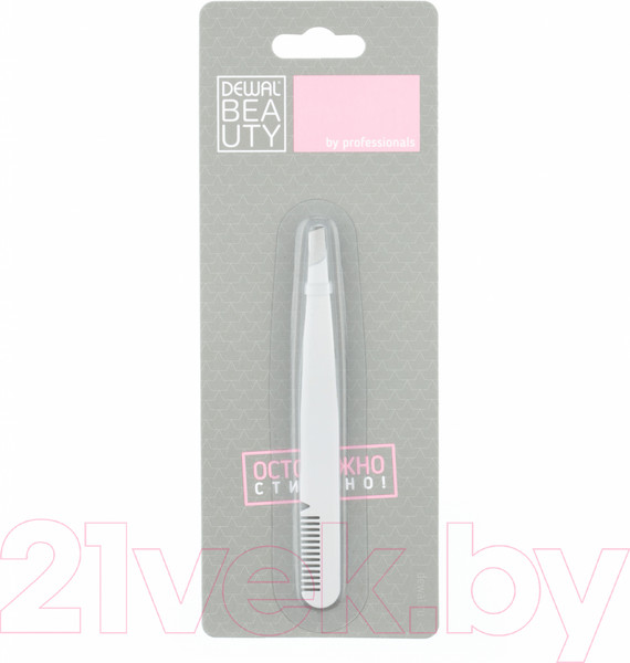 Изображение товара Пинцет косметический Dewal Beauty TW-262C