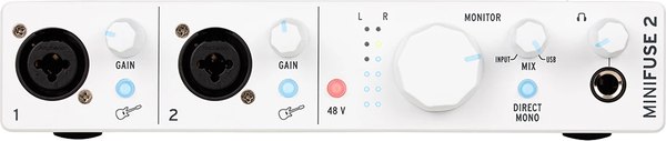 Изображение товара Аудиоинтерфейс Arturia MiniFuse 2 (белый)