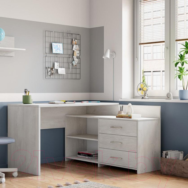 Изображение товара Письменный стол MySTAR Кросс 120.01.00 (сосна каньон)