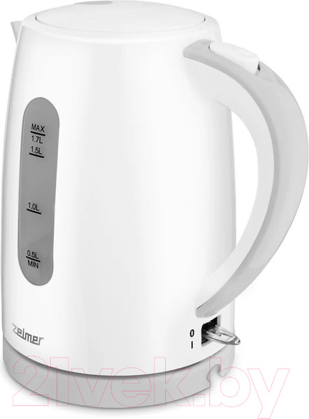 Изображение товара Электрочайник Zelmer ZCK7616S (белый/серый)
