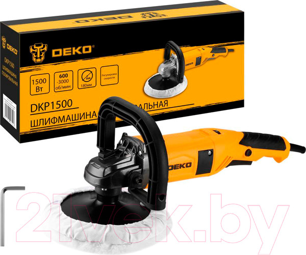 Изображение товара Полировальная машина Deko DKP1500 / 063-4184