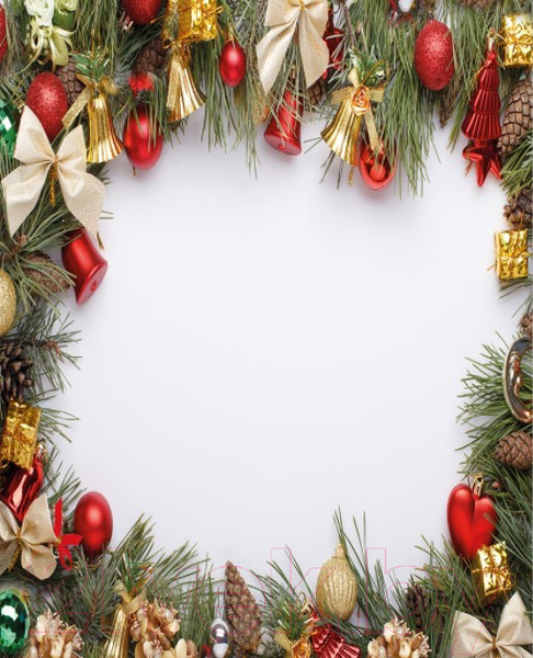 Изображение товара Скатерть JoyArty Праздничная рамка / tc_21453 (180x145)