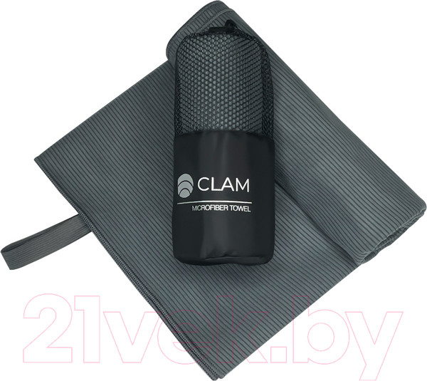 Изображение товара Полотенце Clam PR011 70х140 (темно-серый)