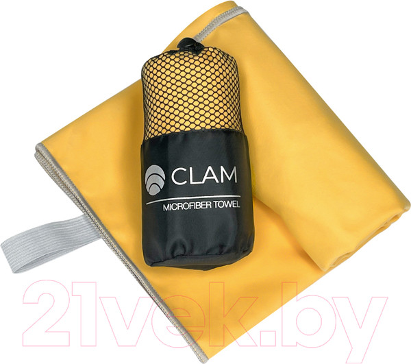 Изображение товара Полотенце Clam S004 50х100 (желтый)