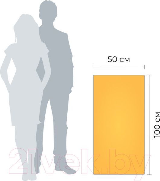 Изображение товара Полотенце Clam S004 50х100 (желтый)