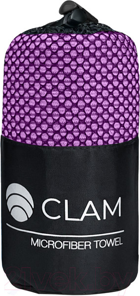 Изображение товара Полотенце Clam SR010 50х100 (фиолетовый)