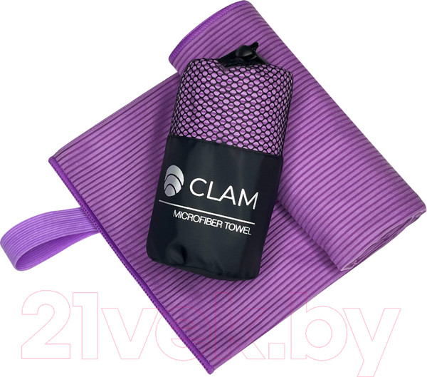 Изображение товара Полотенце Clam SR010 50х100 (фиолетовый)