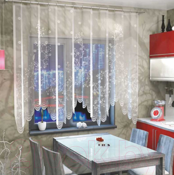 Изображение товара Гардина Лента Е88Р (160x240, белый)