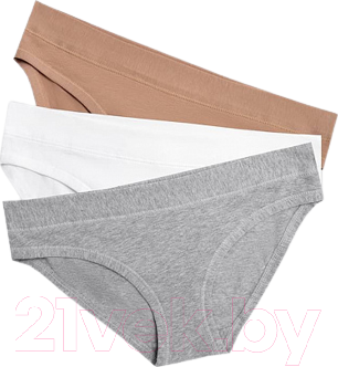 Изображение товара Комплект женских трусов Mark Formelle 412236-3 (р.106, белый)