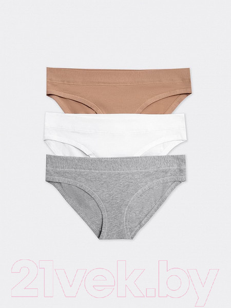 Изображение товара Комплект женских трусов Mark Formelle 412236-3 (р.106, белый)