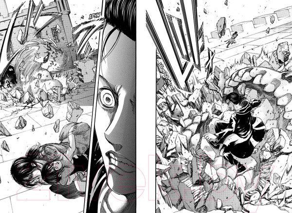 Изображение товара Манга Азбука Атака на титанов. Книга 15 (Исаяма Х.)