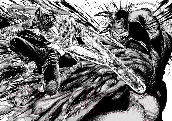 Изображение товара Манга Азбука Человек-бензопила. Книга 1. Пес и бензопила (Фудзимото Тацуки)